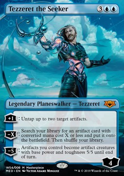 Tezzeret the Seeker - War of the Spark: Mythic Edition (Masterpiece)