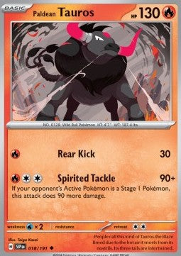Paldean Tauros
