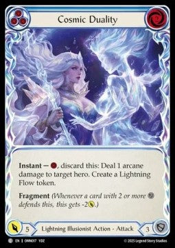 Cosmic Duality (Blue) (Regular)