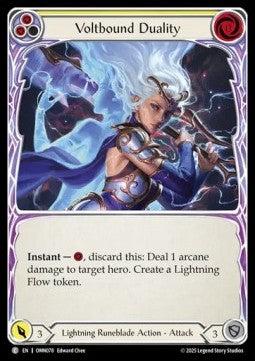 Voltbound Duality (Yellow) (Rainbow Foil)