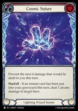 Cosmic Suture (Red) (Rainbow Foil)