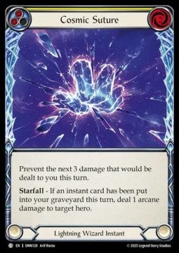 Cosmic Suture (Yellow) (Rainbow Foil)
