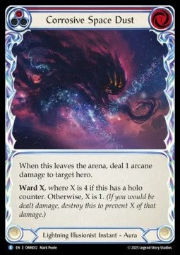 Corrosive Space Dust (Red) (Rainbow Foil)
