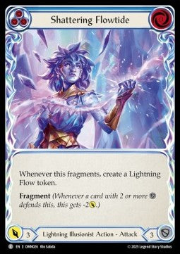 Shattering Flowtide (Blue) (Regular)