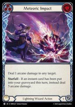 Meteoric Impact (Blue) (Regular)