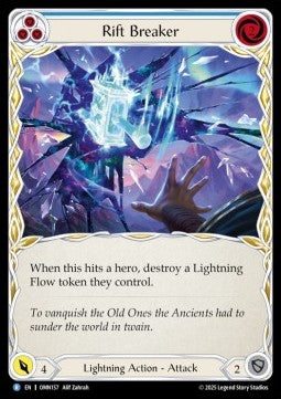 Rift Breaker (Blue) (Rainbow Foil)
