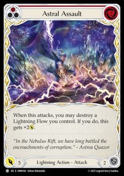 Astral Assault (Red) (Rainbow Foil)
