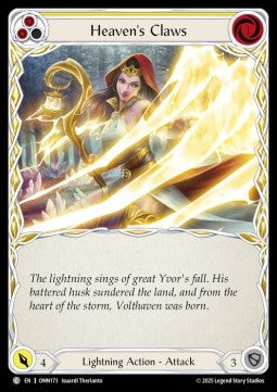 Heaven's Claws (Yellow) (Regular)