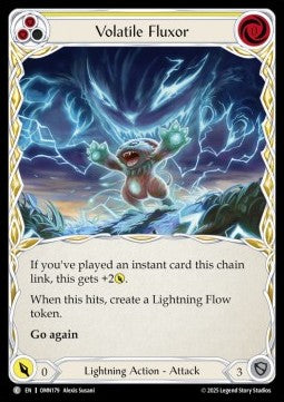Volatile Fluxor (Yellow) (Rainbow Foil)