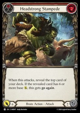 Headstrong Stampede (Red) (Regular)