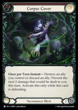 Corpse Cover (Red) (Rainbow Foil)