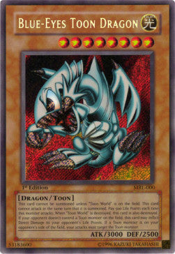 Blue-Eyes Toon Dragon (V.1 - Secret Rare)