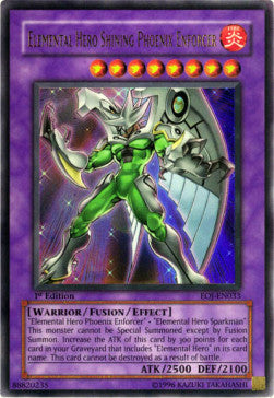 Elemental HERO Shining Phoenix Enforcer (V.1 - Ultra Rare)