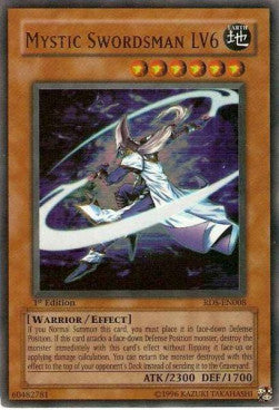 Mystic Swordsman LV6 (V.1 - Ultra Rare)