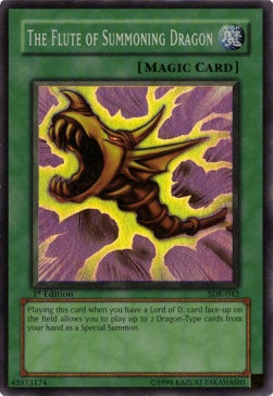 The Flute of Summoning Dragon (V.2 - Super Rare)