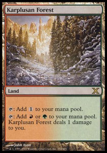 Karplusan Forest - Tenth Edition (Rare) [10E-354]