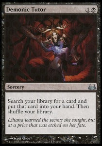 Demonic Tutor - Duel Decks: Divine vs. Demonic (Uncommon) [DDC-49]