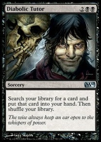 Diabolic Tutor - Magic 2010 (Uncommon) [M10-91]