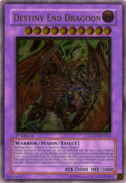 Destiny End Dragoon (V.2 - Ultimate Rare) - Light of Destruction (Ultimate Rare) [LODT-042]