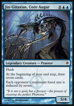 Jin-Gitaxias, Core Augur - New Phyrexia (Mythic) [NPH-37]