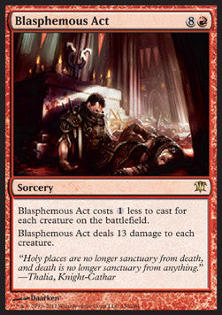Blasphemous Act - Innistrad (Rare) [ISD-130]