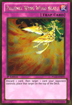 Phoenix Wing Wind Blast - Premium Gold (Gold Rare) [PGLD-070]