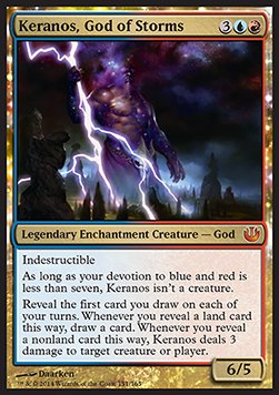 Keranos, God of Storms - Journey into Nyx (Mythic) [JOU-151]