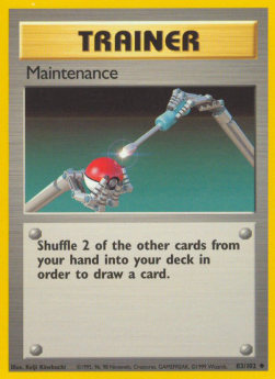 Maintenance