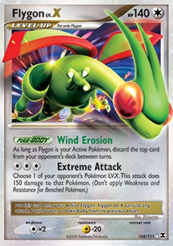 Flygon LV.X - Rising Rivals (Ultra Rare) [RR-105]