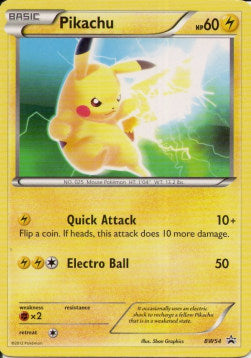 Pikachu - BW Black Star Promos (Promo) [BW-54]