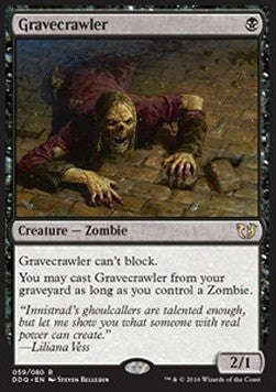 Gravecrawler - Duel Decks: Blessed vs. Cursed (Rare) [DDQ-59]
