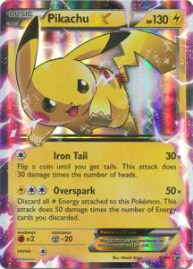 Pikachu EX - XY Black Star Promos (Promo) [XYPR-84]