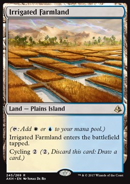 Irrigated Farmland - Amonkhet (Rare) [AKH-245]