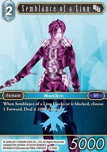 Semblance of a Lion (2-028)