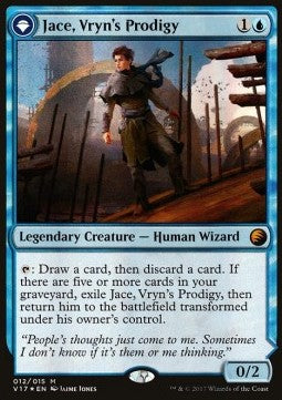 Jace, Vryn's Prodigy // Jace, Telepath Unbound - From the Vault: Transform (Mythic) [V17-12]