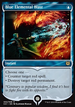 Blue Elemental Blast - Signature Spellbook: Jace (Rare) [SS1-2]