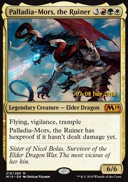 Palladia-Mors, the Ruiner - Core 2019: Promos (Mythic) [PM19-219]