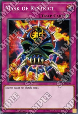 Mask of Restrict - Structure Deck: Zombie Horde (Common) [SR07-040]