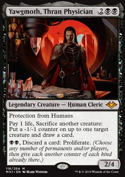 Yawgmoth, Thran Physician - Modern Horizons (Mythic) [MH1-116]