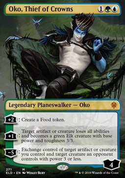 Oko, Thief of Crowns - Throne of Eldraine: Extras (Mythic) [XELD-271]