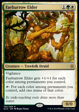 Faeburrow Elder - Throne of Eldraine (Rare) [ELD-190]