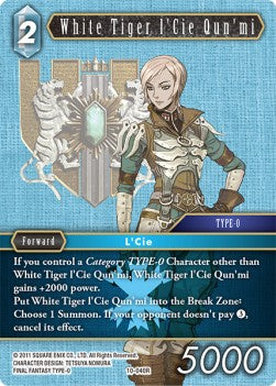White Tiger l'Cie Qun'mi (10-040)