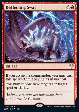 Deflecting Swat - Commander: Ikoria (Rare) [C20-50]