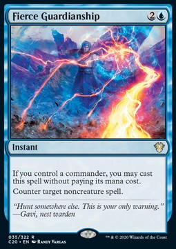Fierce Guardianship - Commander: Ikoria (Rare) [C20-35]
