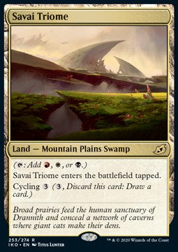 Savai Triome - Ikoria: Lair of Behemoths (Rare) [IKO-253]