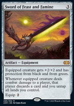 Sword of Feast and Famine - Double Masters (Mythic) [2XM-296]