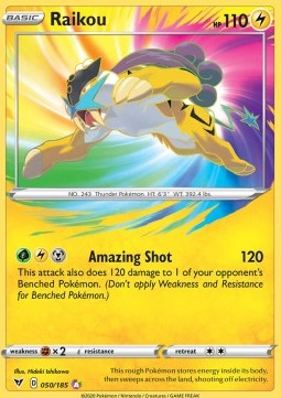 Raikou - Vivid Voltage (Amazing Rare) [VIV-50]