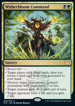 Witherbloom Command - Strixhaven: School of Mages (Rare) [STX-248]