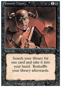 Demonic Tutor - Revised (Uncommon)
