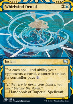 Whirlwind Denial (V.1) - Mystical Archive (Uncommon) [STA-23]